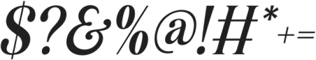 Destiny Gorgeous Italic otf (400) Font OTHER CHARS