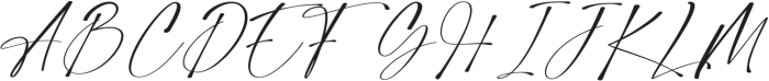 Destiny Signature otf (400) Font UPPERCASE