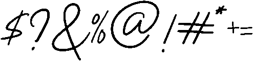 Destiny otf (400) Font OTHER CHARS