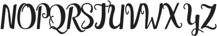 Destiny ttf (400) Font UPPERCASE