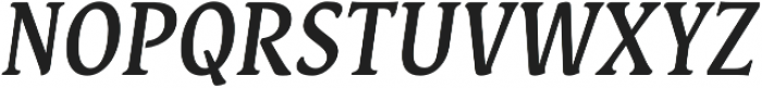 Destra Medium Italic otf (500) Font UPPERCASE