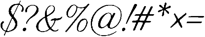 Details Script otf (400) Font OTHER CHARS