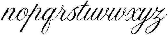 Details Script otf (400) Font LOWERCASE