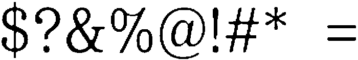 Details Slab otf (400) Font OTHER CHARS