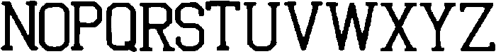 Detite ttf (400) Font UPPERCASE
