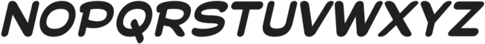DetroitComicHand-BoldItalic otf (700) Font UPPERCASE