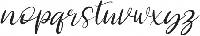 Dettina Laura Italic otf (400) Font LOWERCASE