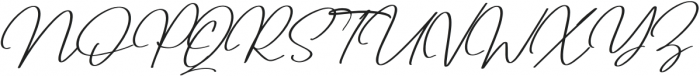 Dettreon Smith Italic otf (400) Font UPPERCASE