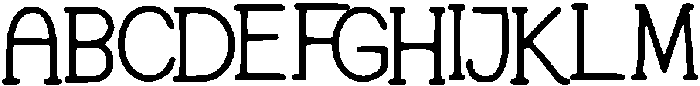 Deva ttf (400) Font UPPERCASE
