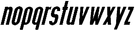 Devant Horgen Regular Italic otf (400) Font LOWERCASE