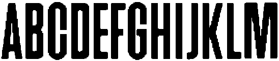 Devant Horgen Regular ttf (400) Font UPPERCASE