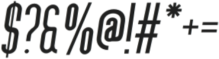 Devant Pro Thin Italic otf (100) Font OTHER CHARS