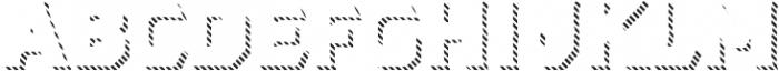 Dever Serif Line Bold otf (700) Font LOWERCASE