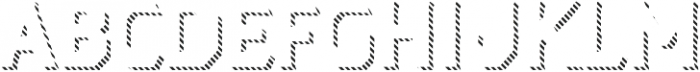 Dever Serif Line Medium otf (500) Font UPPERCASE