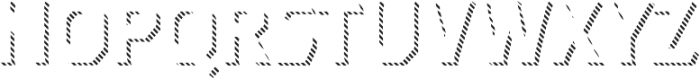 Dever Serif Line Medium otf (500) Font UPPERCASE