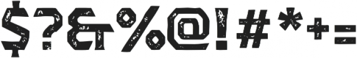 Dever Serif Print Bold otf (700) Font OTHER CHARS
