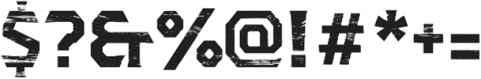 Dever Serif Wood Bold otf (700) Font OTHER CHARS