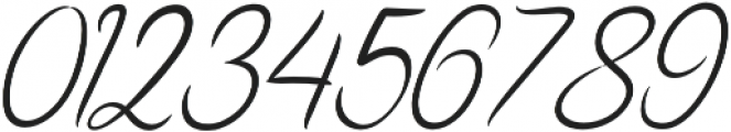 Deveraux Italic otf (400) Font OTHER CHARS
