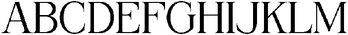 Devia Regular otf (400) Font UPPERCASE