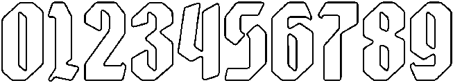 Deviella Line otf (400) Font OTHER CHARS