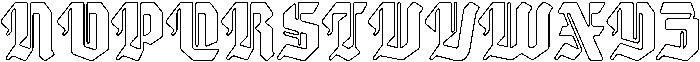 Deviella Line otf (400) Font UPPERCASE