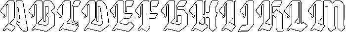 Deviella Line otf (400) Font UPPERCASE