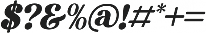 Devitta Italic otf (400) Font OTHER CHARS