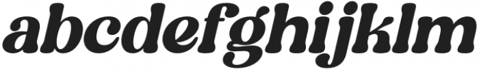 Devitta Italic otf (400) Font LOWERCASE