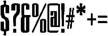 Devonika Black Condensed otf (900) Font OTHER CHARS