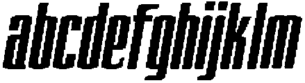 Devonika Black Slanted otf (900) FONT