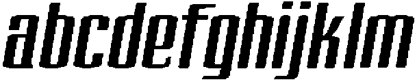 Devonika Bold Slanted Expanded otf (700) FONT