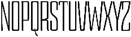 Devonika Condensed otf (400) Font UPPERCASE