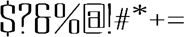 Devonika Expanded otf (400) Font OTHER CHARS