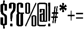 Devonika Extra Bold Condensed otf (700) Font OTHER CHARS