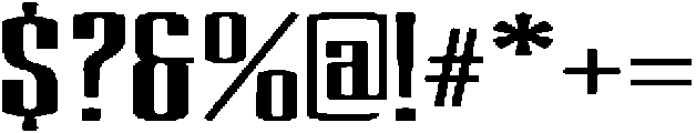 Devonika Extra Bold Expanded otf (700) Font OTHER CHARS