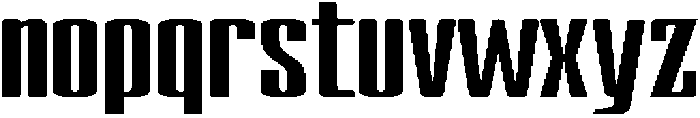 Devonika Extra Bold Expanded otf (700) Font LOWERCASE