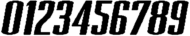 Devonika Extra Bold Slanted Expanded otf (700) Font OTHER CHARS
