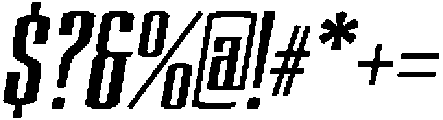 Devonika Extra Bold Slanted otf (700) Font OTHER CHARS