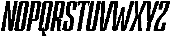 Devonika Extra Bold Slanted otf (700) Font UPPERCASE