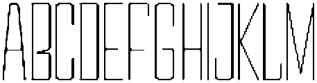 Devonika Extra Light Condensed otf (200) Font UPPERCASE