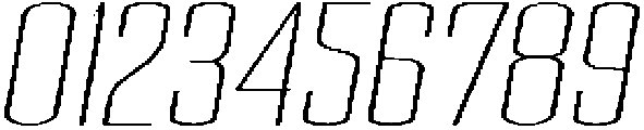 Devonika Extra Light Slanted Expanded otf (200) Font OTHER CHARS