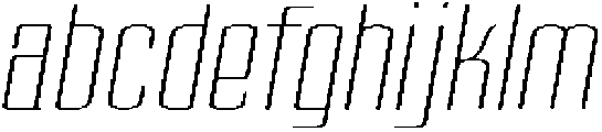 Devonika Extra Light Slanted Expanded otf (200) FONT
