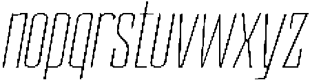 Devonika Extra Light Slanted otf (200) Font LOWERCASE