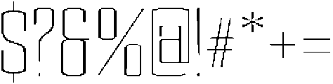 Devonika Extra Light otf (200) Font OTHER CHARS