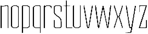 Devonika Extra Light otf (200) Font LOWERCASE