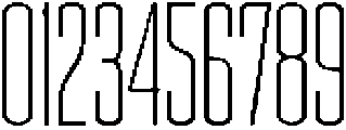 Devonika Light Condensed otf (300) Font OTHER CHARS