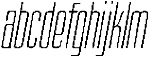 Devonika Light Slanted Condensed otf (300) FONT