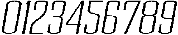 Devonika Light Slanted Expanded otf (300) Font OTHER CHARS