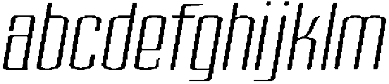 Devonika Light Slanted Expanded otf (300) FONT