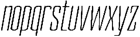 Devonika Light Slanted otf (300) Font LOWERCASE
